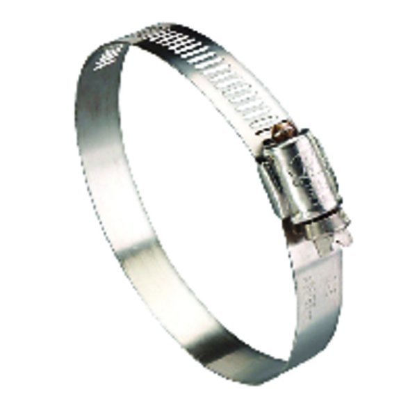 Breeze Ideal Hy Gear 1/2 in to 1-1/4 in. SAE 12 Silver Hose Clamp Stainless Steel Marine 620P12551